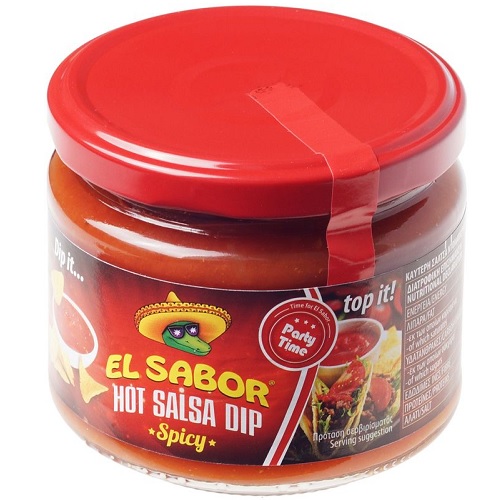 El Sabor дип-соус сальса, острый, 300 гр